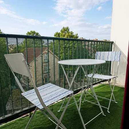 Le Cocon Tropical Proche Paris Avec Balcon Et Parking *