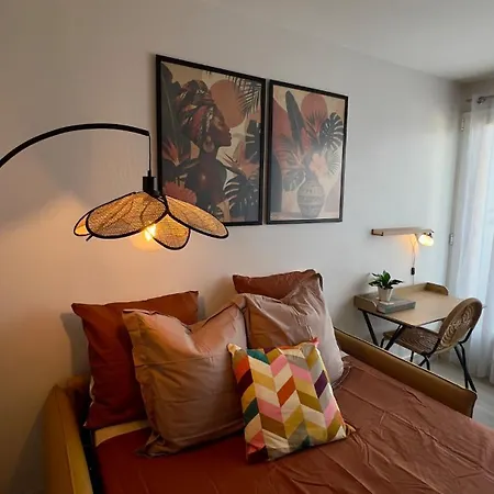 Le Cocon Tropical Proche Paris Avec Balcon Et Parking *