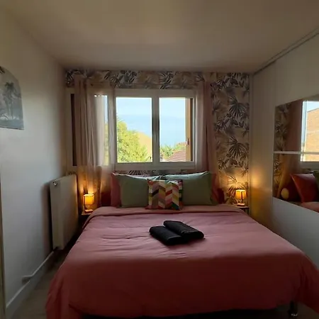 Le Cocon Tropical Proche Paris Avec Balcon Et Parking Apartman